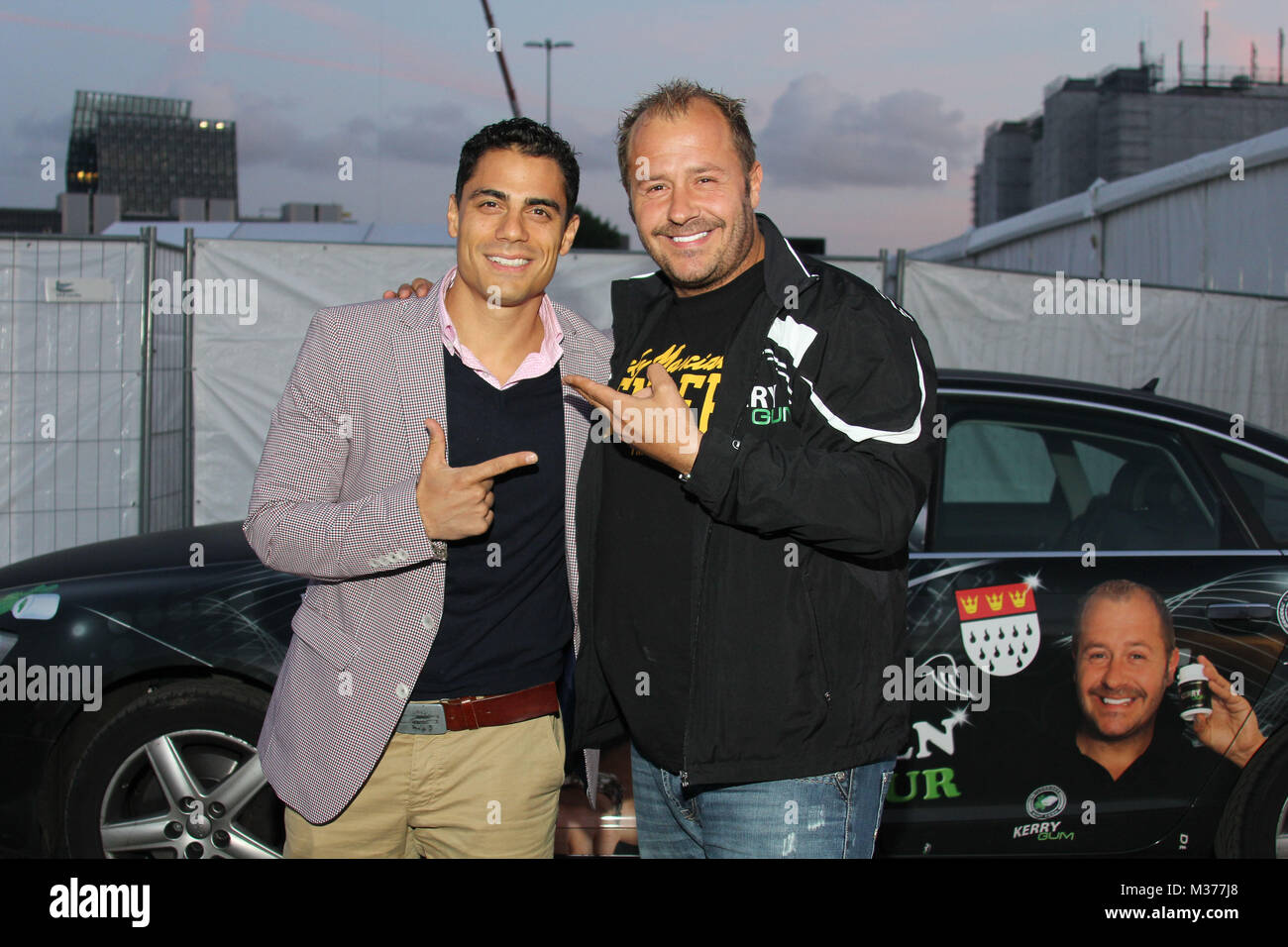 Willi Herren, Silva Gonzales, Schlagermove & Aftershowparty 2013, Hamburgo, 29.06.2013 Foto de stock