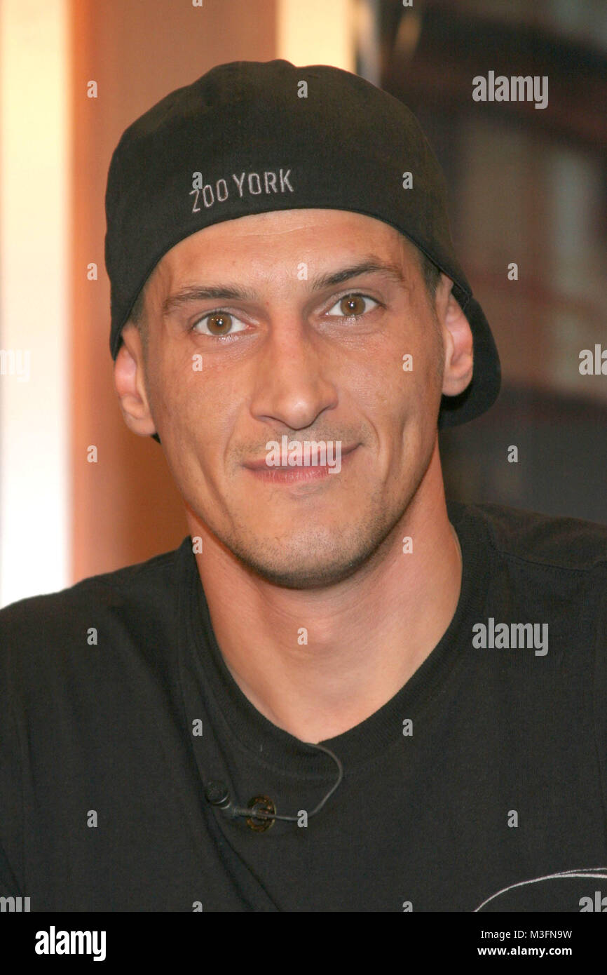 mirco nontschew zu gast bei der zdf talkshow johannes b kerner hamburgo 06 10 2006 fotografia de stock alamy