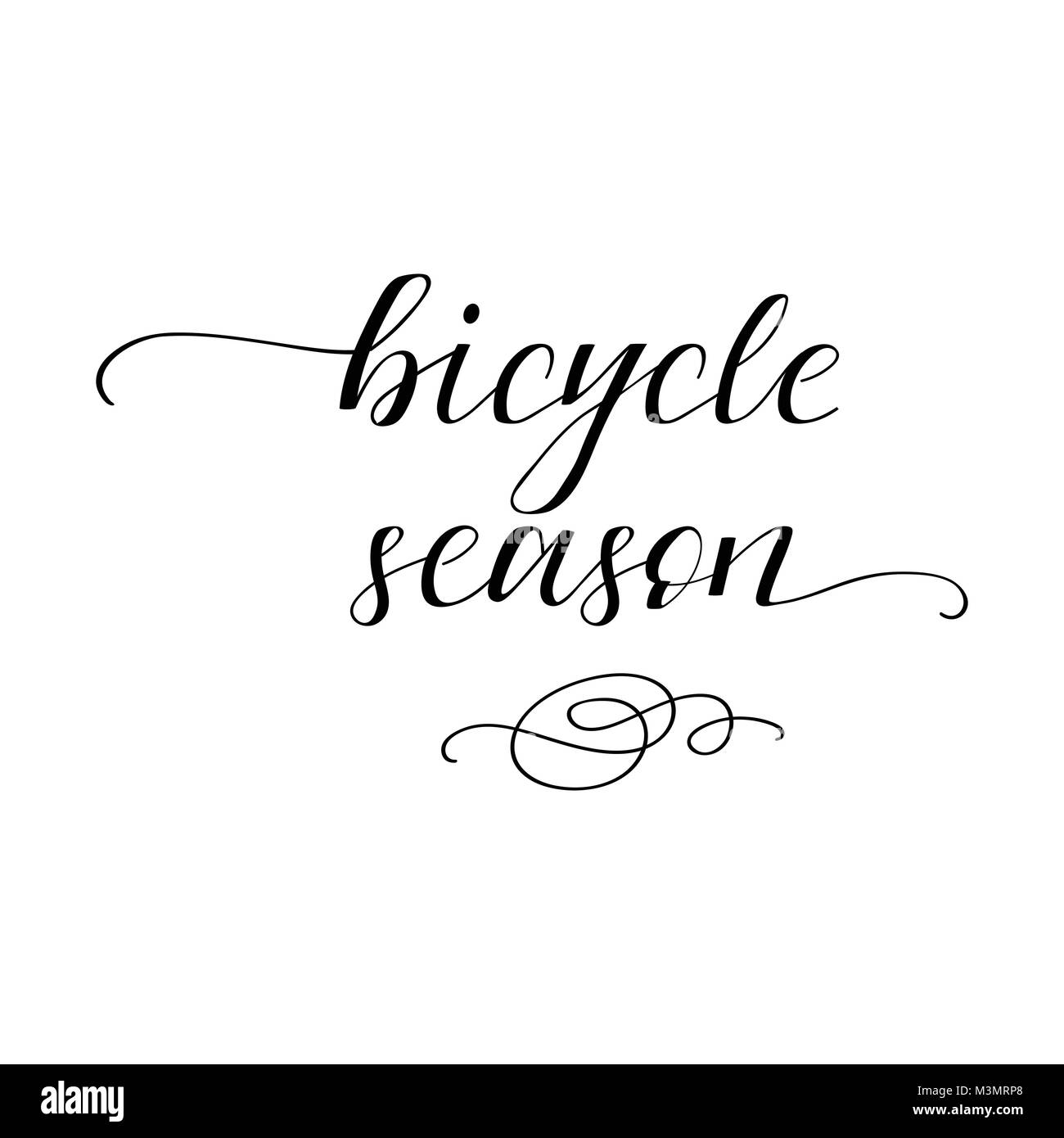 Temporada De Bicicletas Rotulacion Presupuesto Para El Diseno De