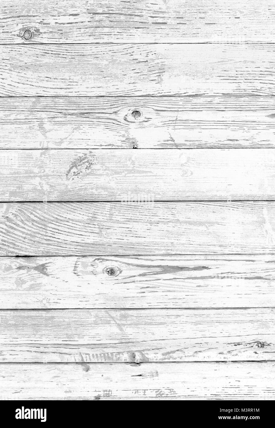 En blanco y negro de fondo de madera Foto de stock