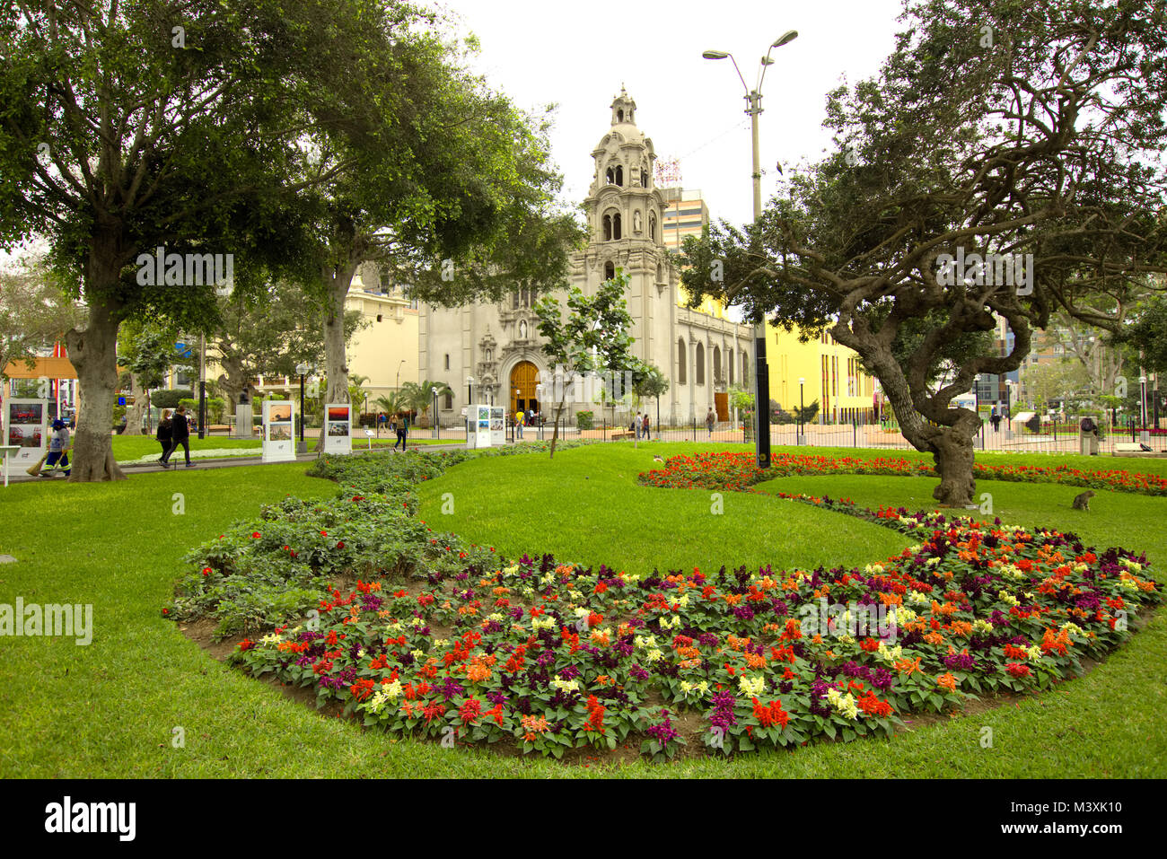 John F Kennedy Park Miraflores, Lima, Perú Fotografía de stock Alamy