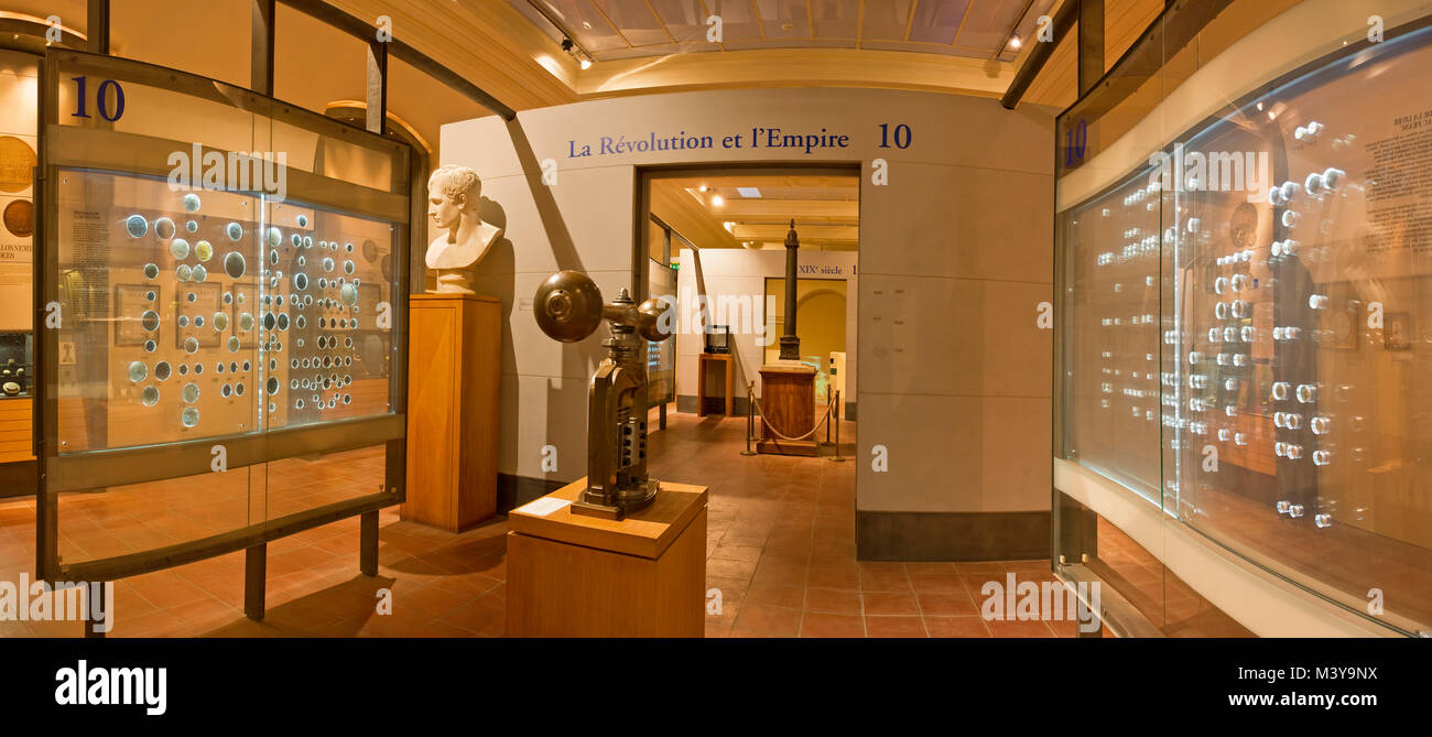 Francia, Paris, Hotel de la Monnaie (menta), museo Foto de stock