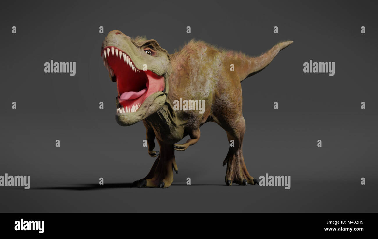 Tyrannosaurus rex rugiendo, T-Rex dinosaurio Fotografía de stock - Alamy Tyrannosaurus rex rugiendo, T-Rex dinosaurio Fotografía de stock - Alamy