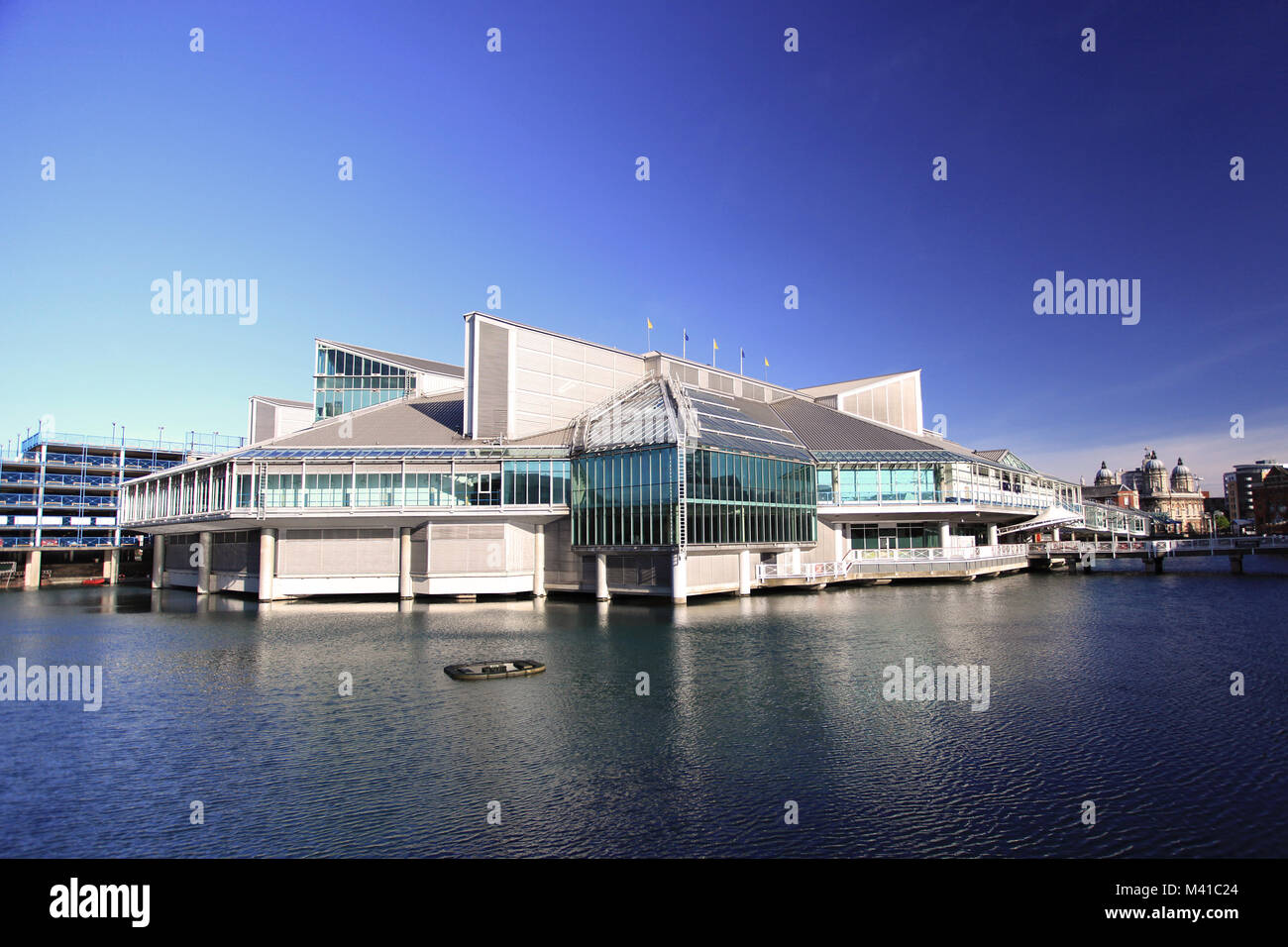 El centro comercial de Princes Quay, Princes Dock Street, Hull, Reino Unido Foto de stock