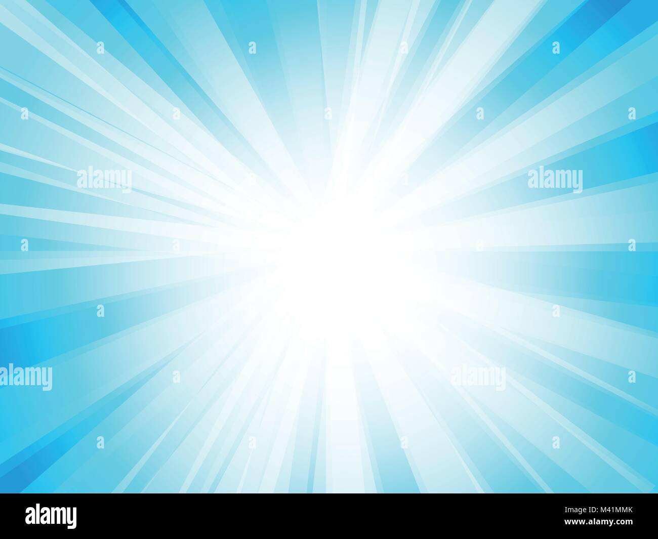 Fondo Rayos Azules Imagen Vector De Stock Alamy