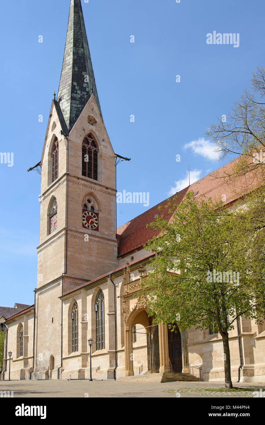 Heilig-Kreuz-Münster, Rottweil, Baden-Württemberg, Deutschland Foto de stock