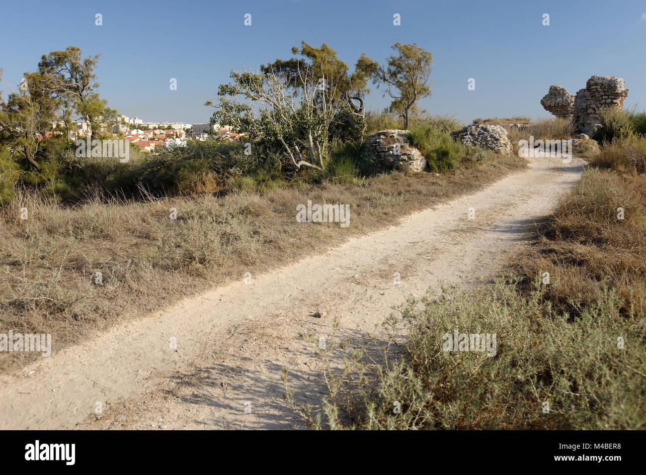 Parque de Ashkelon en Israel Foto de stock