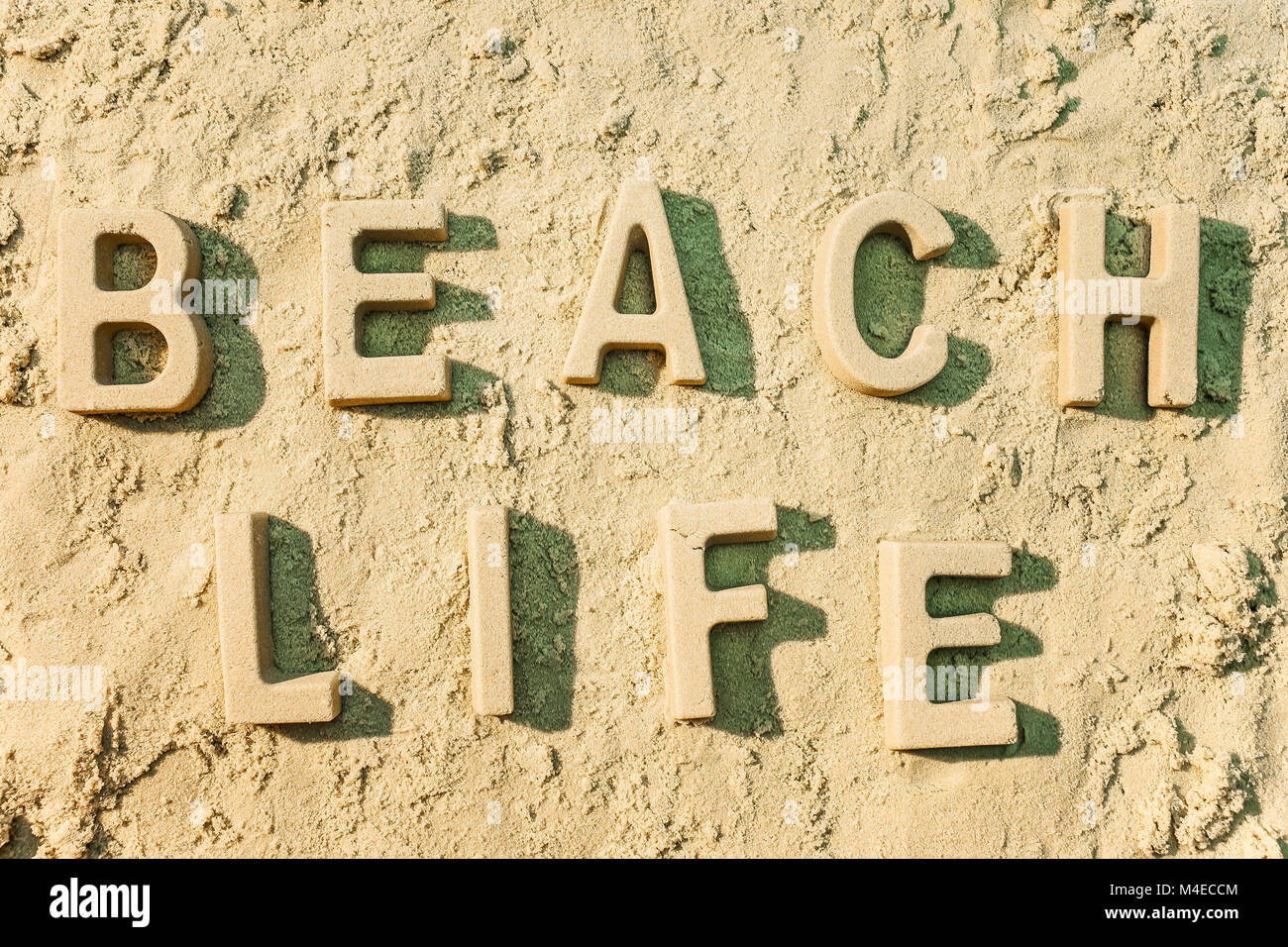 Vida de playa Foto de stock
