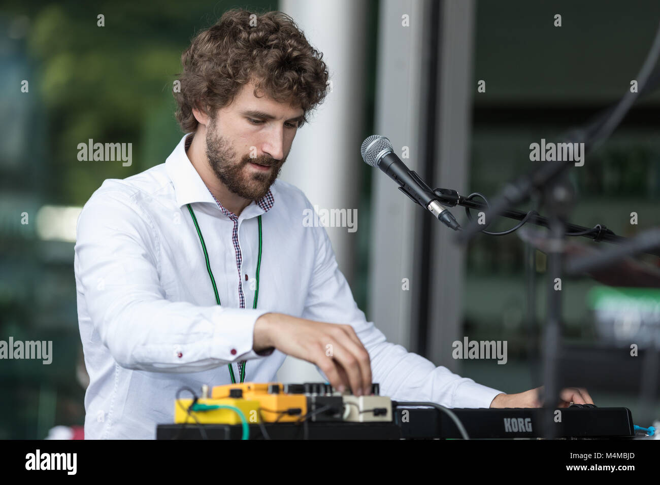 Duo Obradovic-Tixier Foto de stock