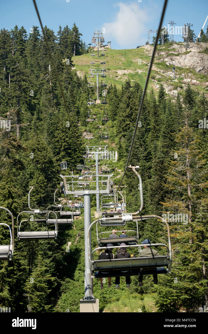 Telesilla pico de vancouver fotografías e imágenes de alta resolución