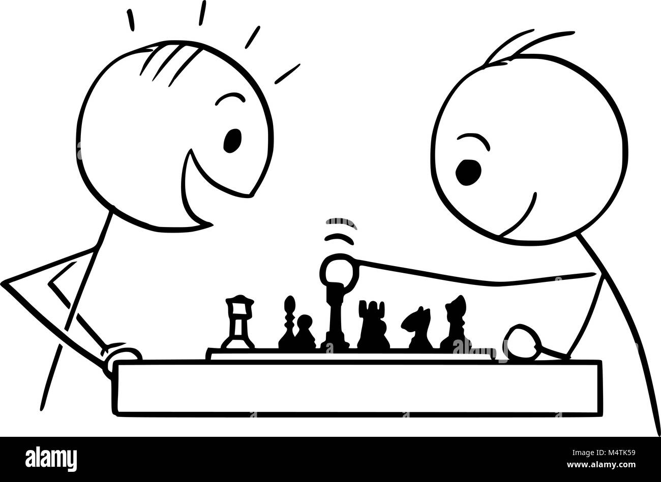 Tablero de ajedrez de dibujos animados fotografías e imágenes de alta  resolución - Alamy