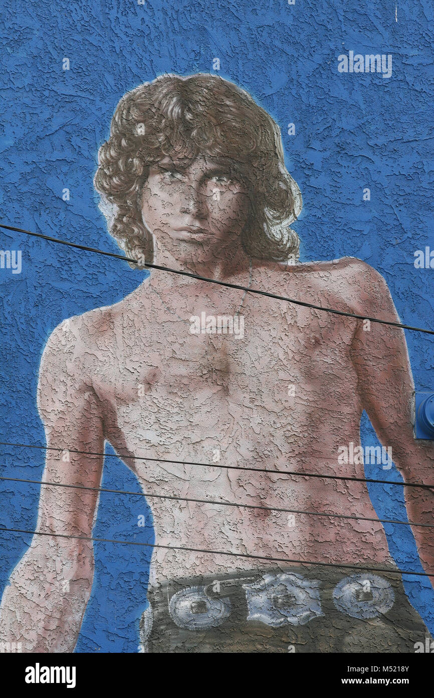 Jim Morrison Mural Venice Beach Fotos e Imágenes de stock Alamy