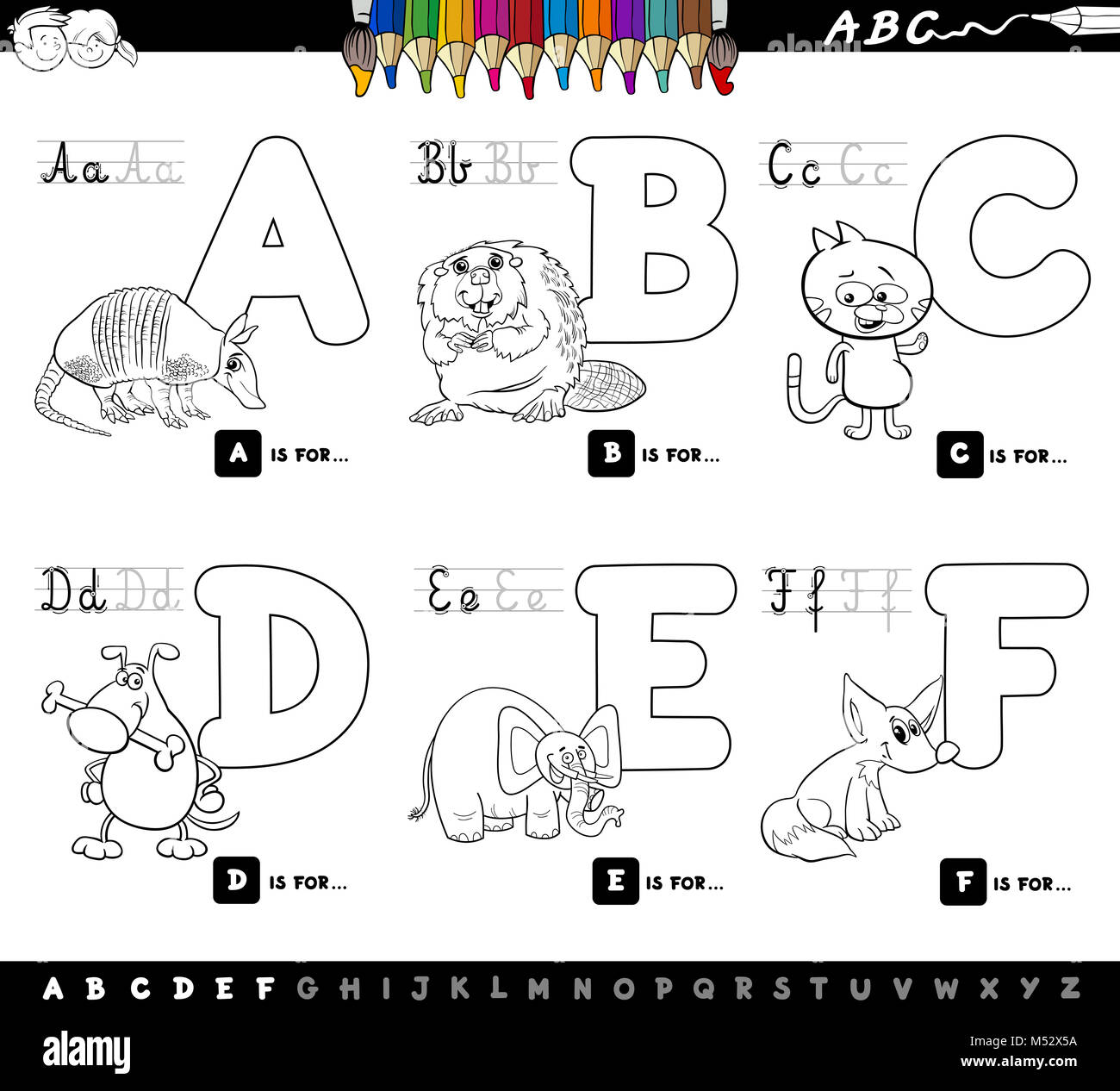 Featured image of post Abecedario Para Colorear Con Dibujos Letra Por Letra No tienen dibujos que acompa en