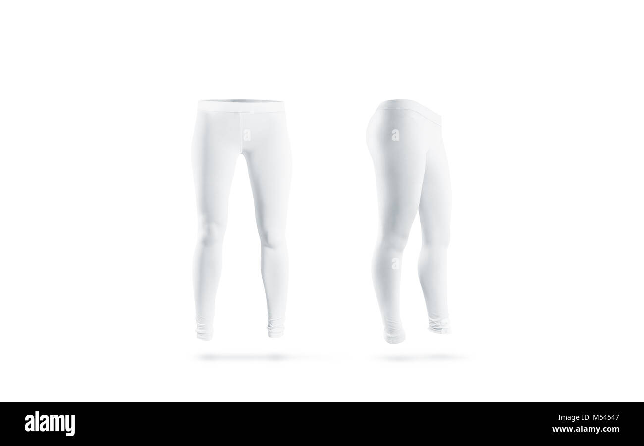 LEGGING DEPORTE MUJER AZUL Y BLANCO