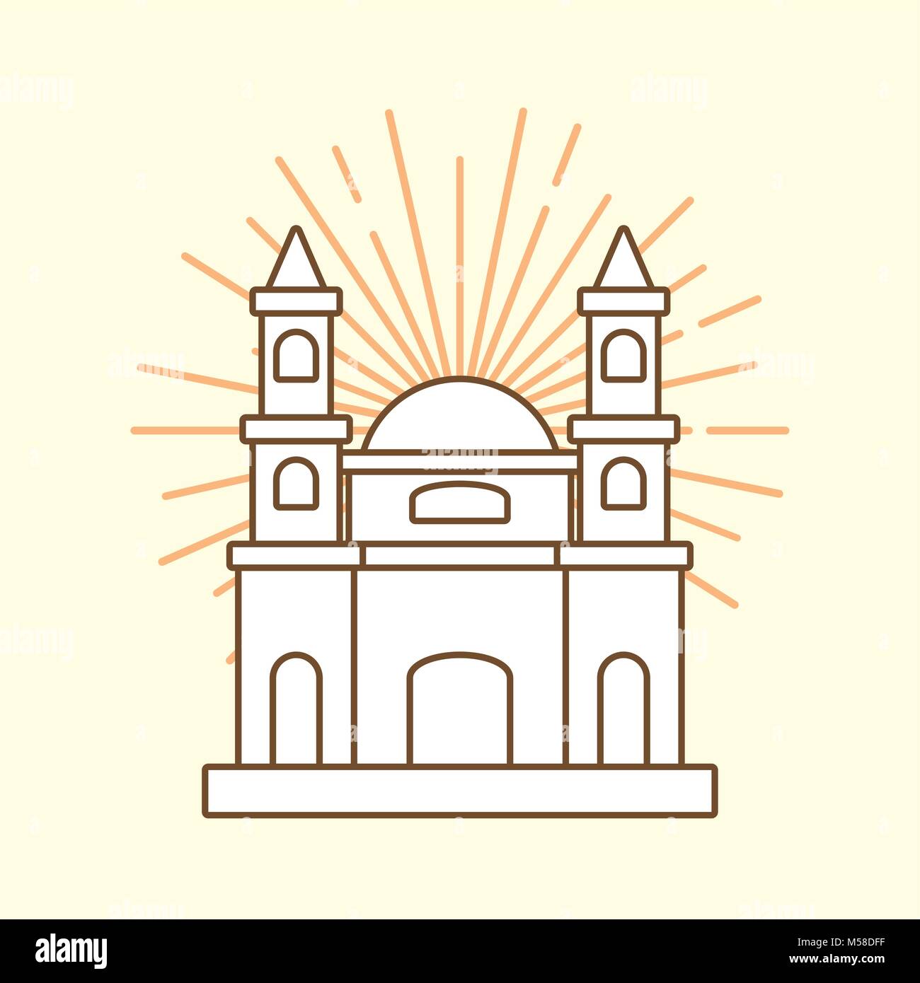 Concepto de diseño de México Ilustración del Vector