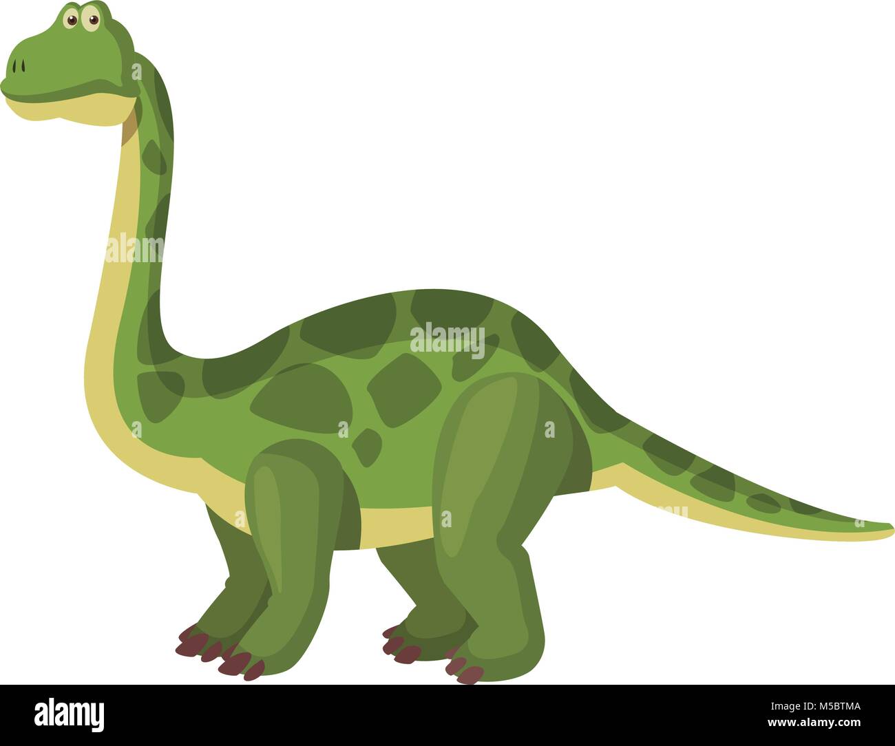 Independiente antena arrastrar Grandes dibujos animados dinosaurios Imagen Vector de stock - Alamy