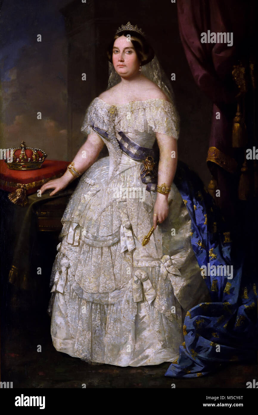 Isabel II de España Reina de España ( María Isabel Luisa de Borbón y