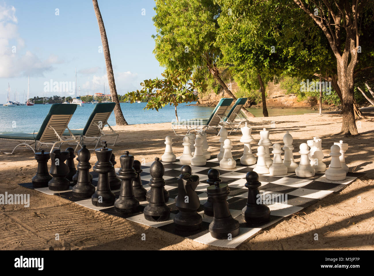 Buen tiempo, playa y ajedrez en Caiobá (Brazil)