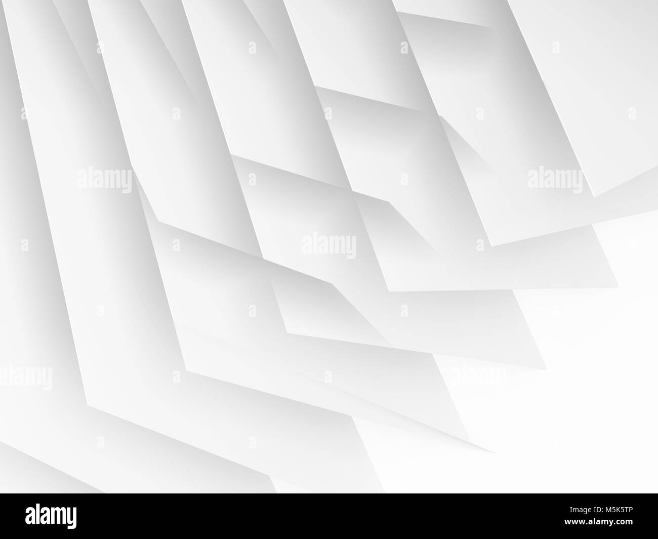 Abstract fondo gráfico digital blanco con patrón geométrico de hojas de  papel. Efecto de doble exposición, 3D Render ilustración Fotografía de  stock - Alamy