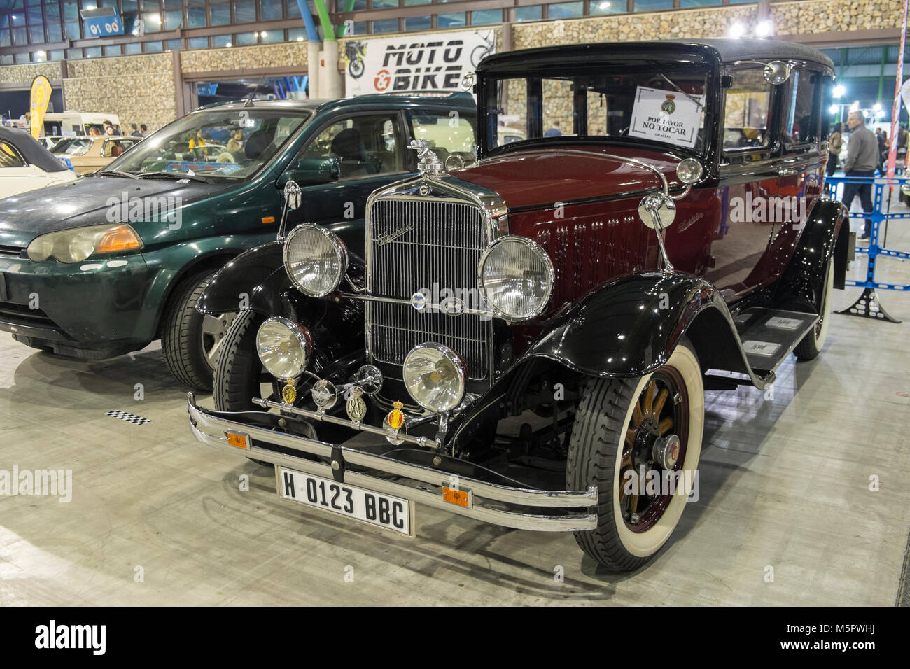 Studebaker. Retro Málaga 2018. España. Foto de stock
