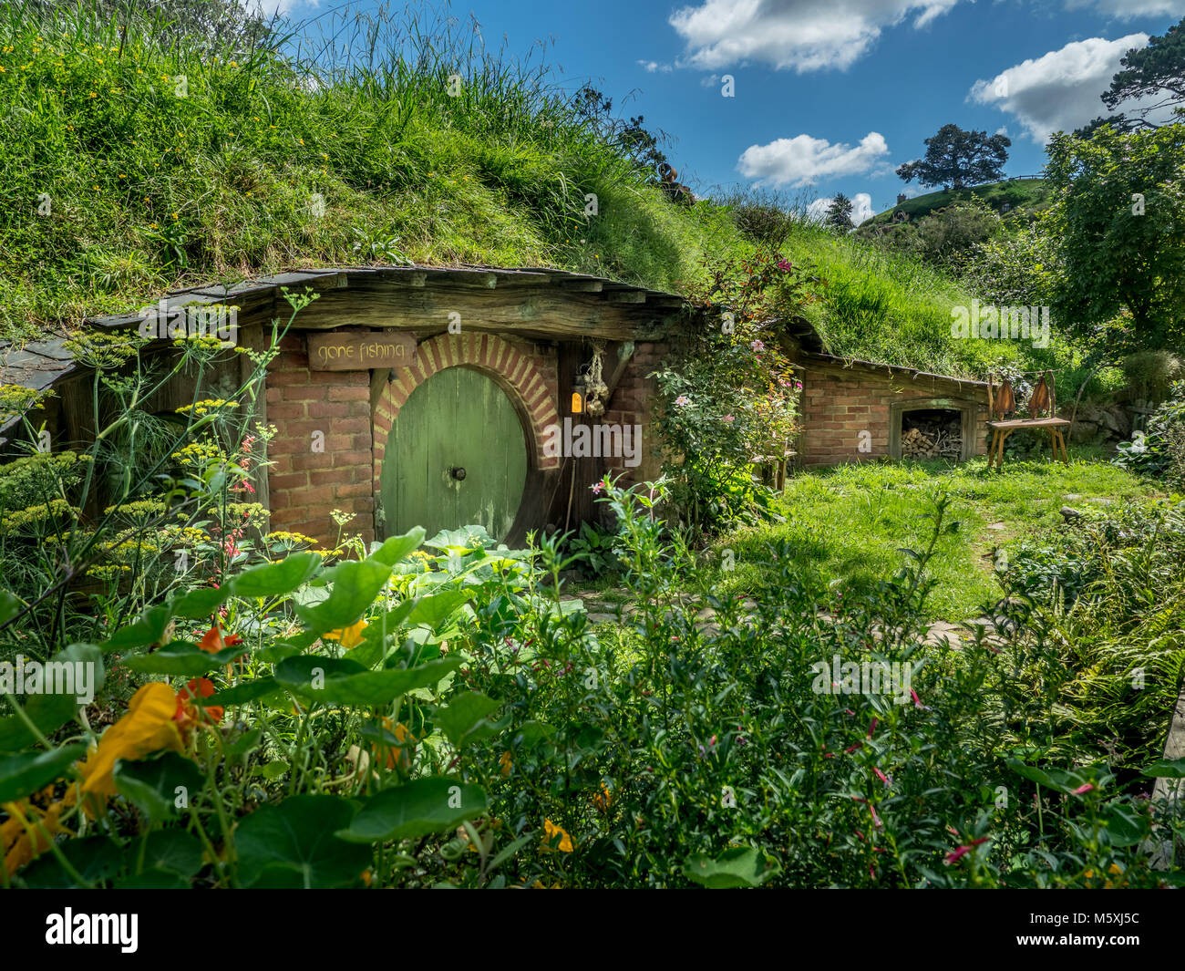 Hobbiton, Nueva Zelanda Foto de stock