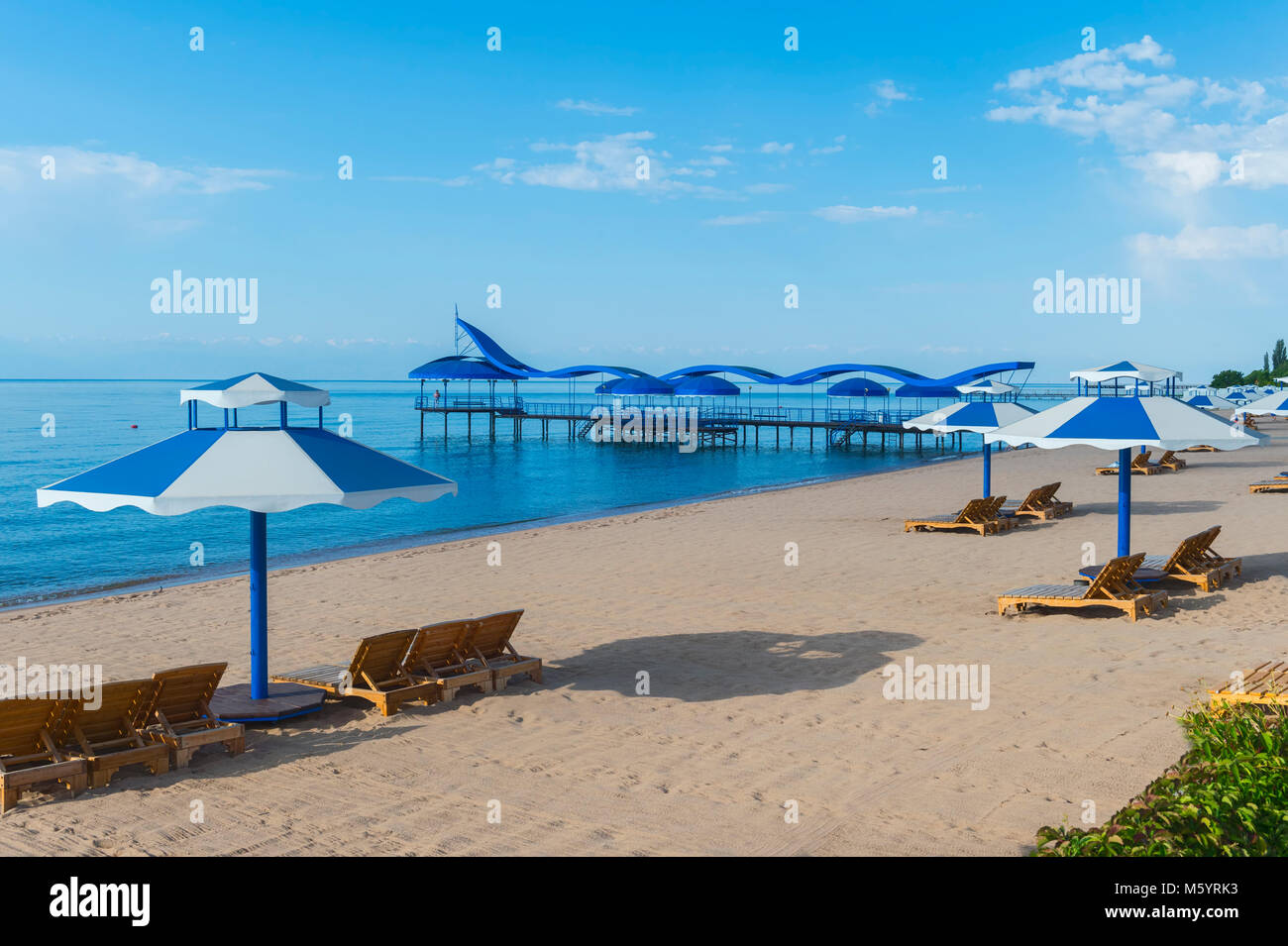 Karven resort Playa, Lago Issyk Kul, Kirguistán, Asia Central