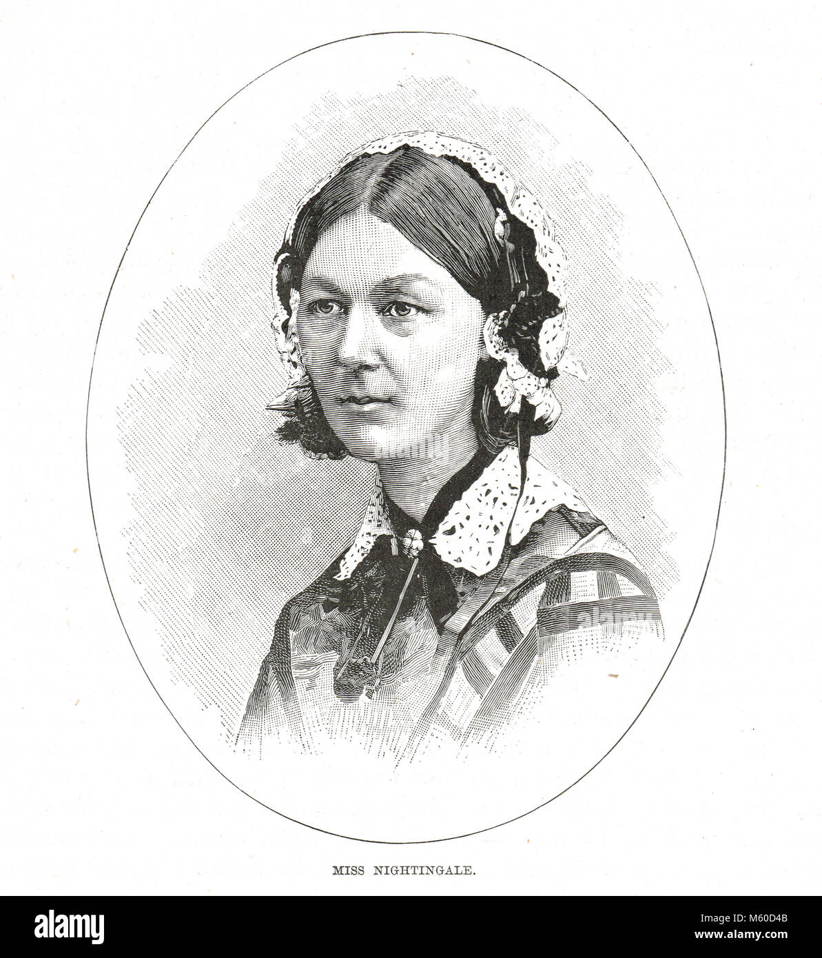 Florence Nightingale, La Dama con la lámpara Foto de stock
