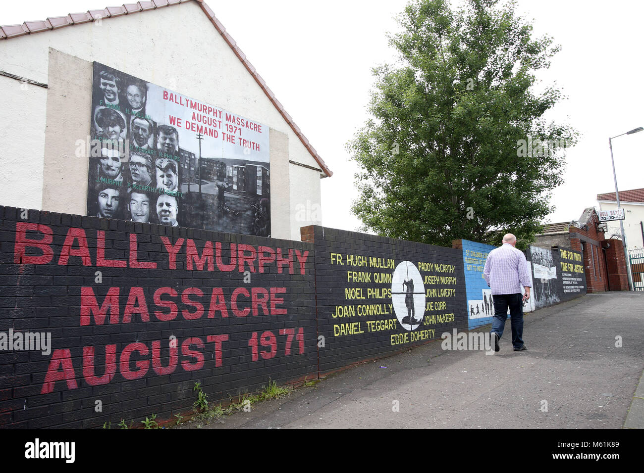 Ballymurphy West Belfast Fotos e Imágenes de stock Alamy