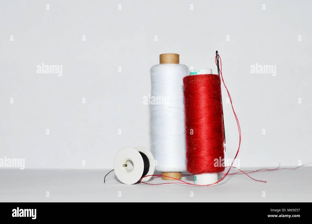 Accesorios de costura Foto de stock