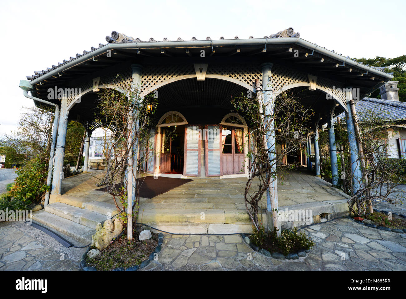 En la casa Glover Glover Garden en Nagasaki. Foto de stock