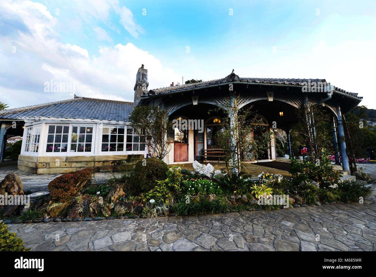 En la casa Glover Glover Garden en Nagasaki. Foto de stock