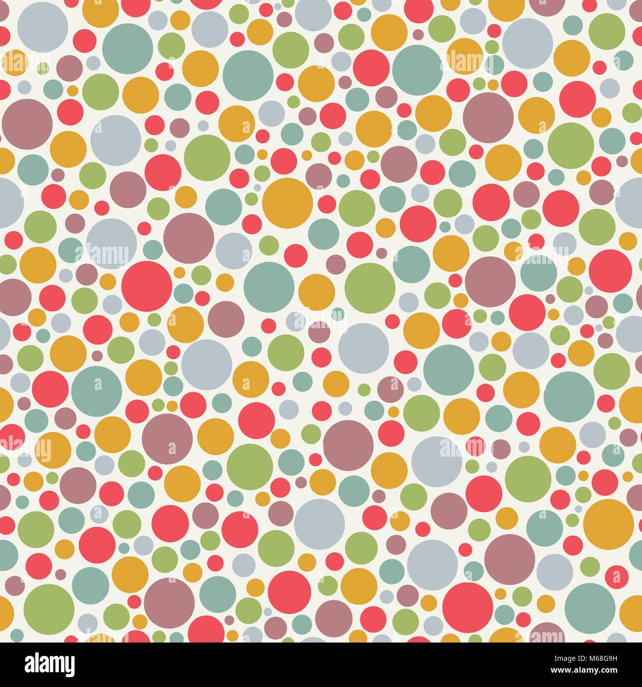 Confetti Seamless Vector Patron Colorido Abstracto Vintage Textura Para Fondos De Lunares Imagen Vector De Stock Alamy
