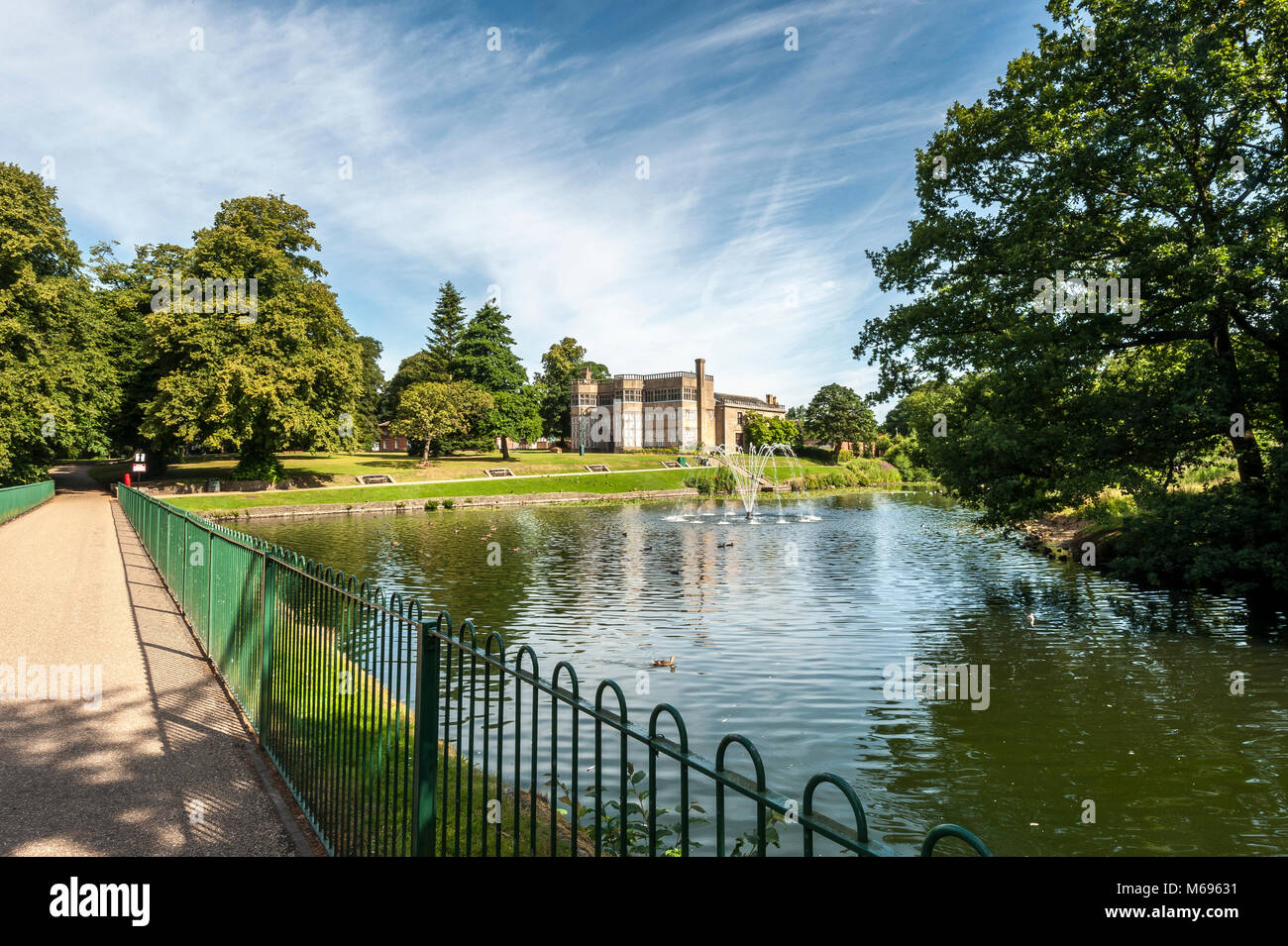 Astley Hall una casa campestre en Chorley, Lancashire, Inglaterra. El hall es ahora propiedad de