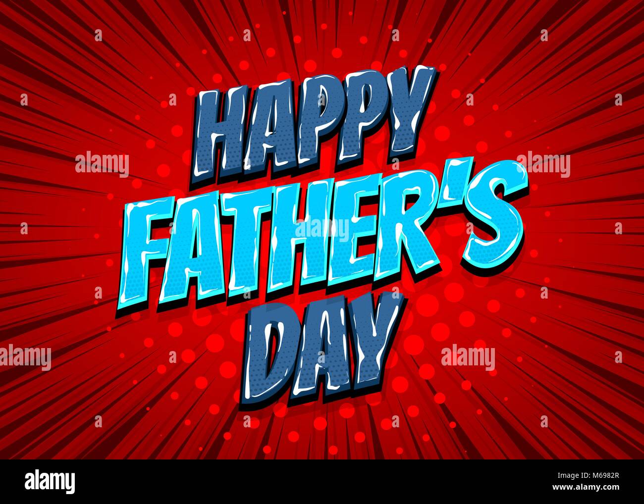 Vector - Feliz Día del Padre papá americano USA Fotografía de stock - Alamy