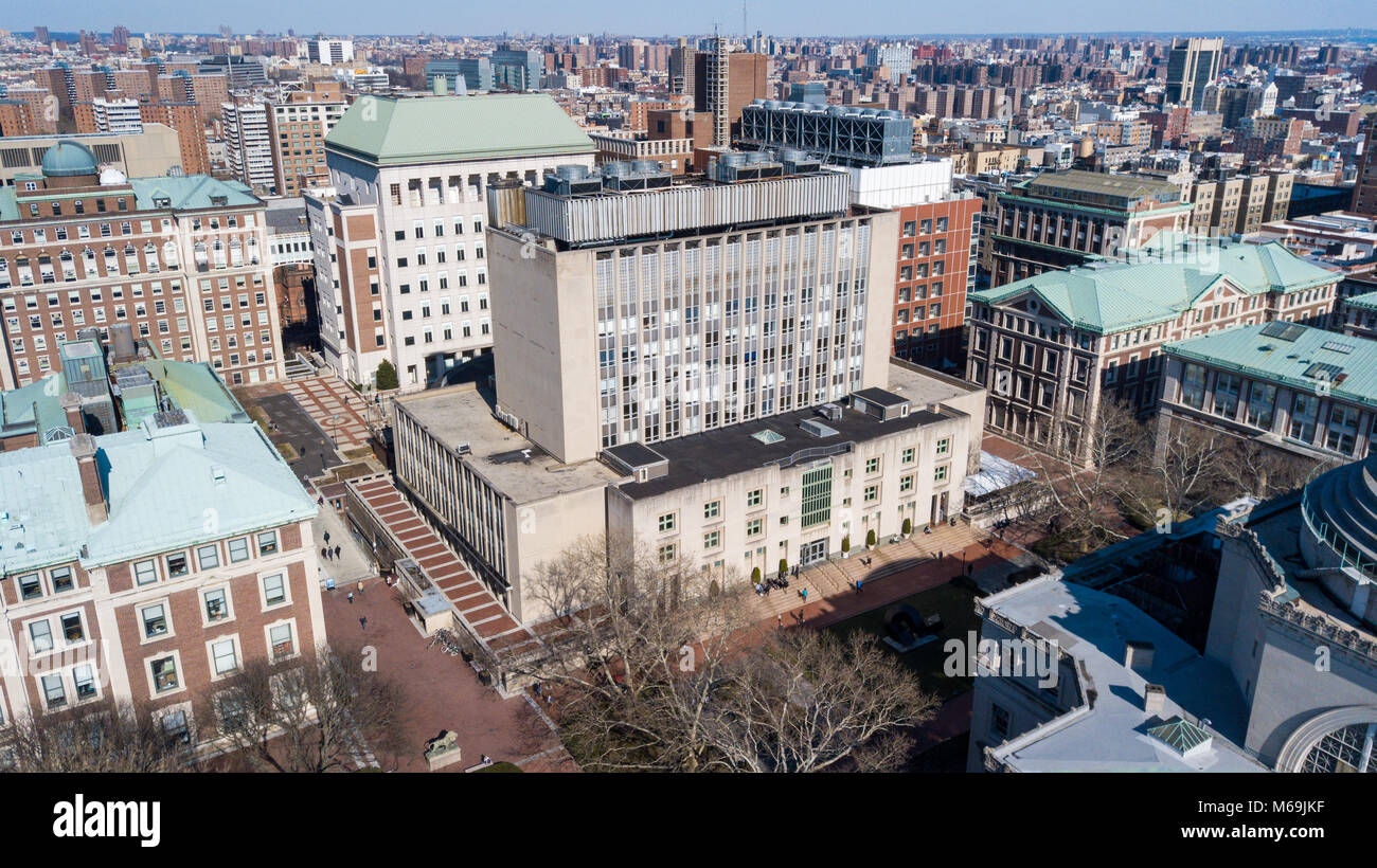 Business School, Campus de la Universidad de Columbia, Nueva York, EE.UU. Foto de stock