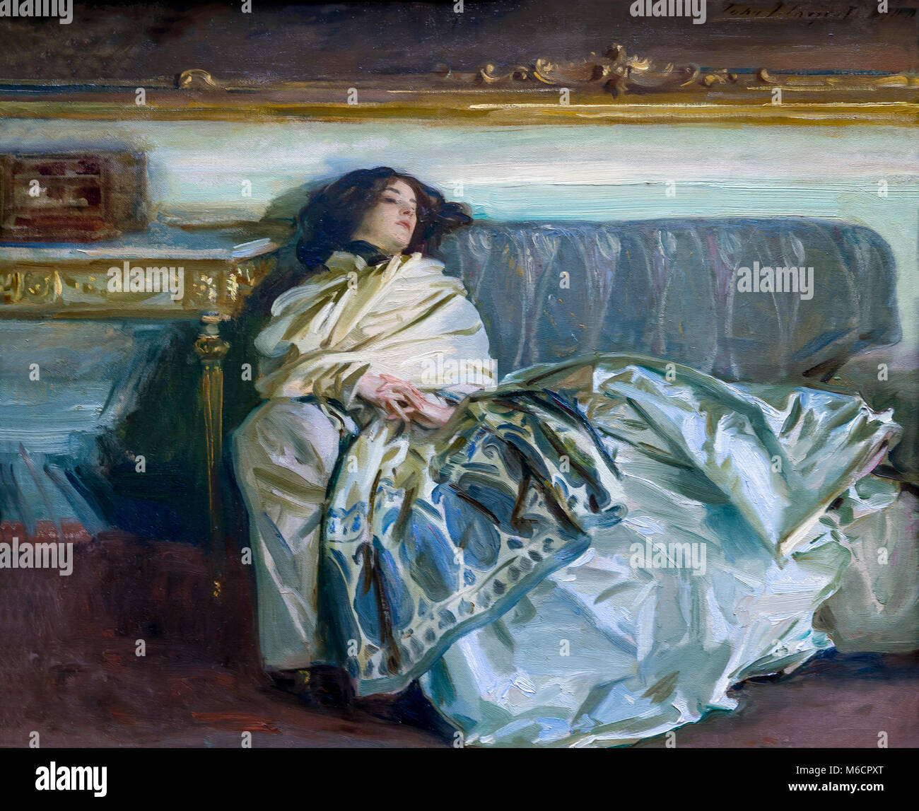Reposo, John Singer Sargent, 1911, National Gallery of Art, Washington, DC, Estados Unidos de América, América del Norte Foto de stock