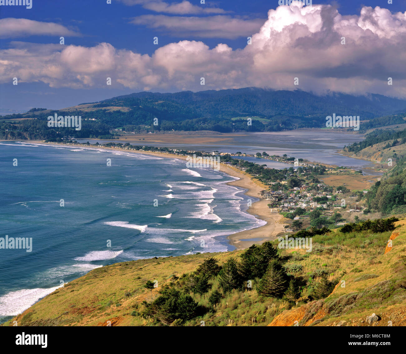 Stinson Beach, Bolinas, Marin County, California Foto de stock