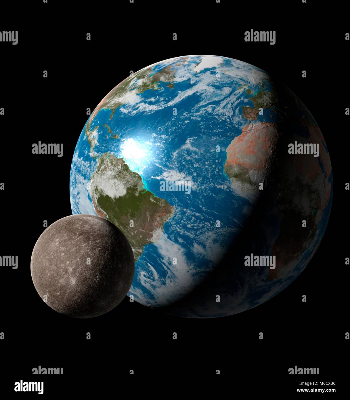 Tamaño del planeta fotografías e imágenes de alta resolución - Alamy
