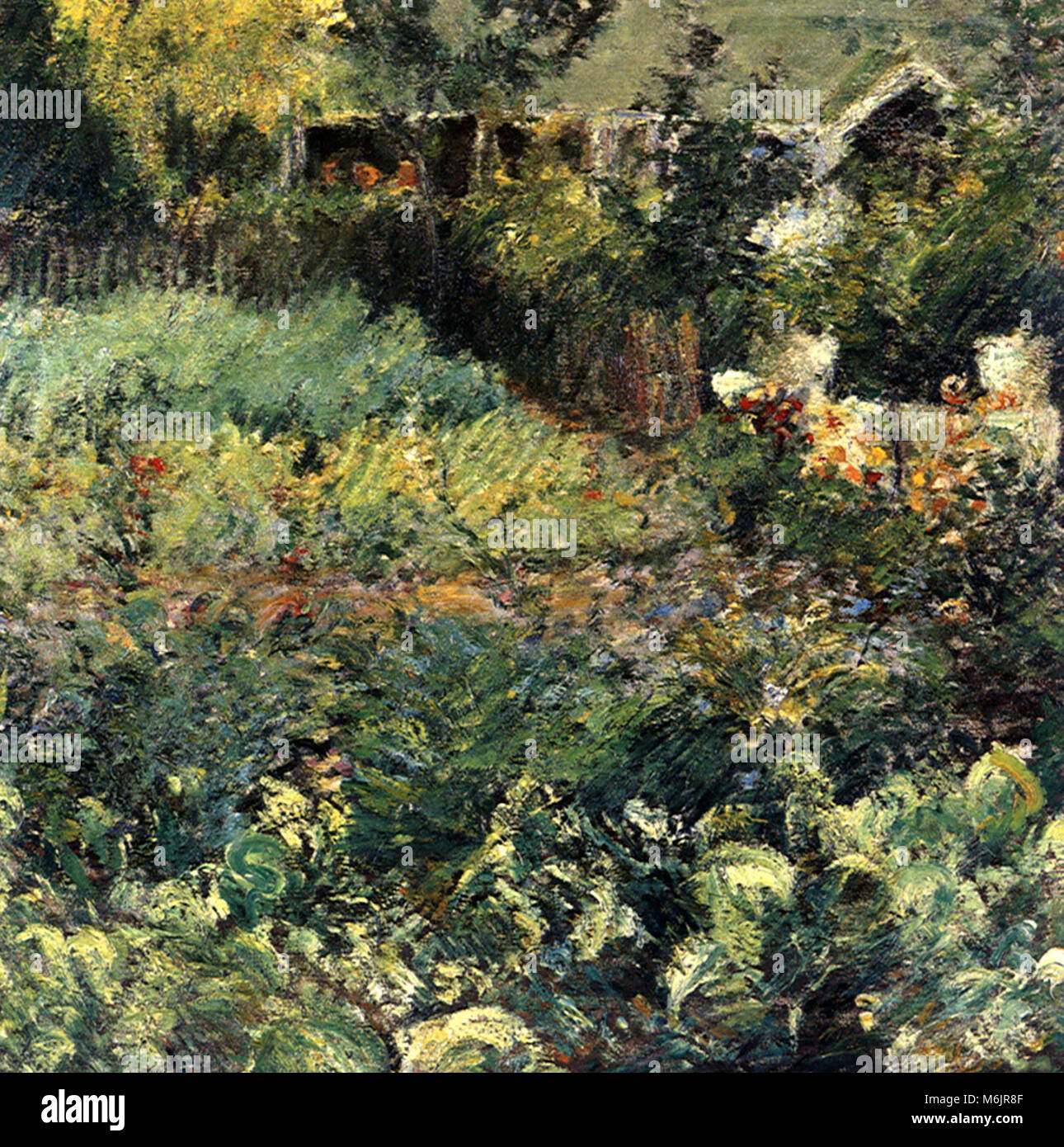Las Cabbage Patch, Twachtman, John, 1898. Foto de stock
