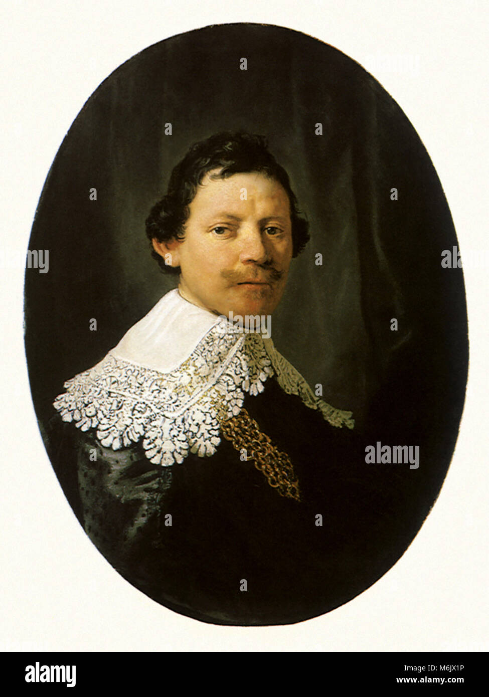 Philips Lucasz, Consejero de la Compañía Holandesa de las Indias Orientales, Rembrandt Harmensz van Rijn, 1635. Foto de stock