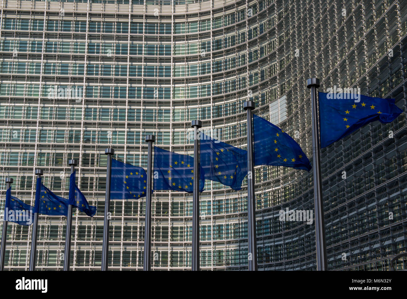 Bruxelles. Berlaymon, Comisión Europea. Bélgica. Foto de stock