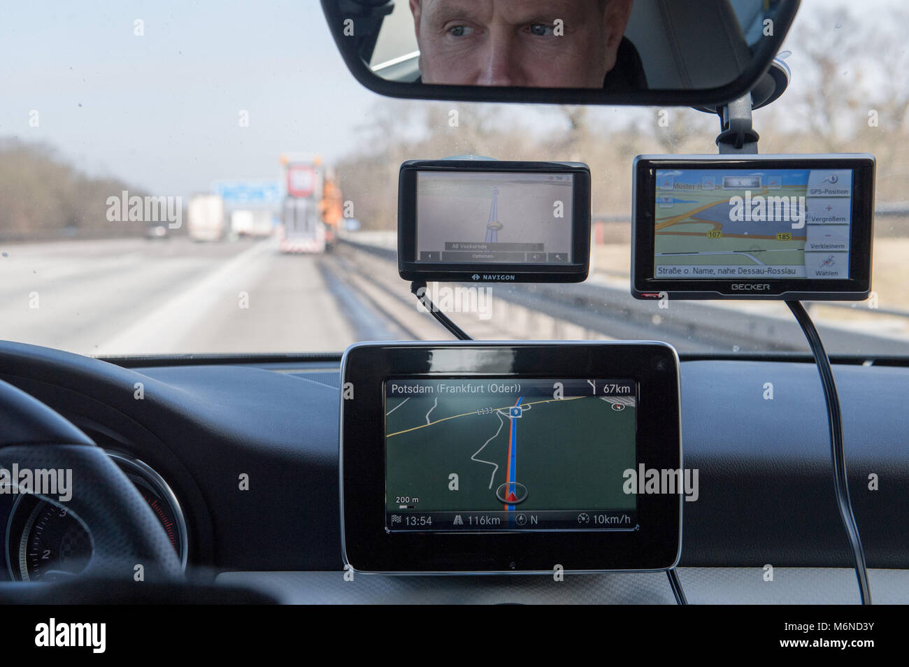 Incorporada en el sistema de navegación GPS, Skoda Columbus Fotografía de  stock - Alamy