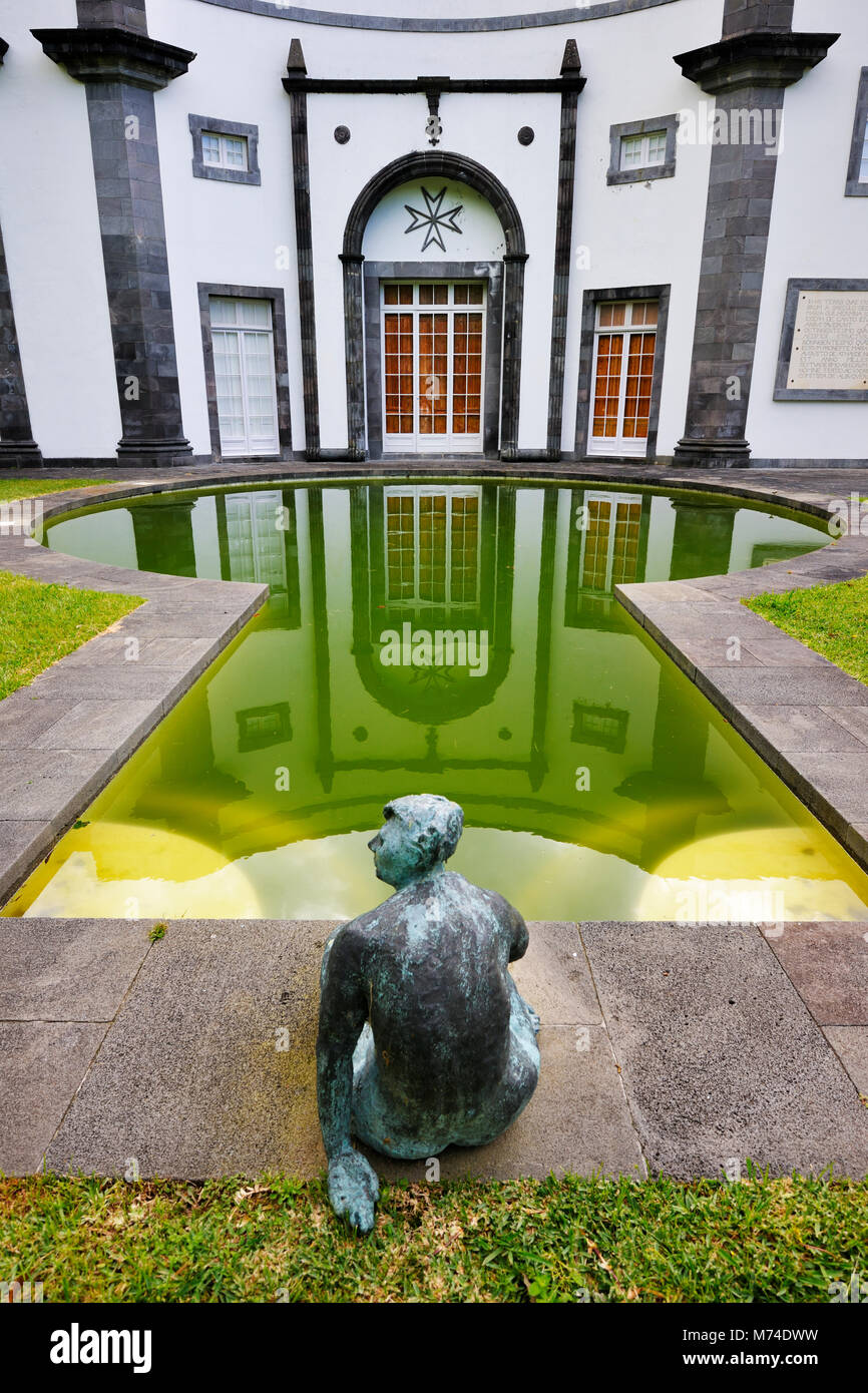 José do Canto, jardín. En Ponta Delgada, São Miguel. Las Islas Azores, Portugal Foto de stock