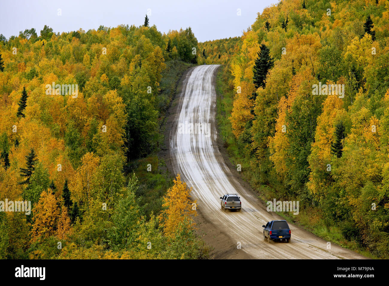 América del Norte, los Estados Unidos, Alaska, James Dalton Highway, Foto de stock