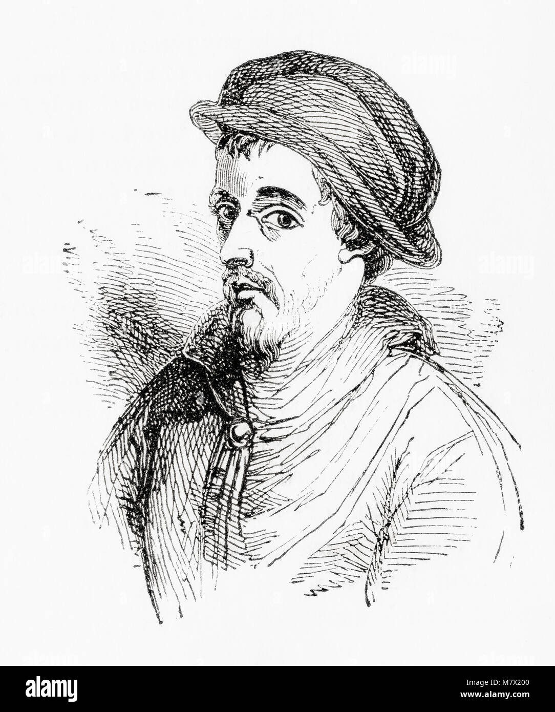 John Howard, primer duque de Norfolk, c. 1425 1485. Noble inglés