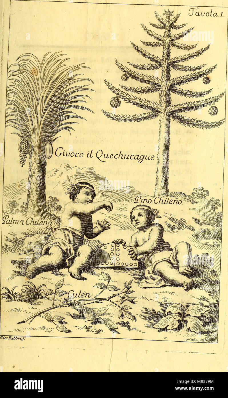 Compendio della storia geografica, naturale e civile del regno del Chile (1776) (20484260719) Foto de stock