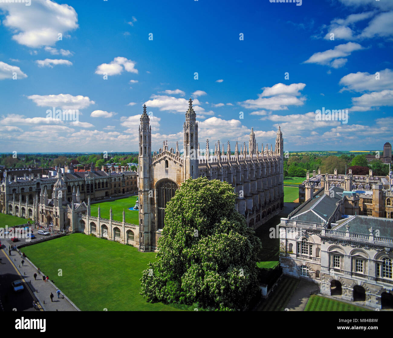 El Kings College, Cambridge, Inglaterra Foto de stock