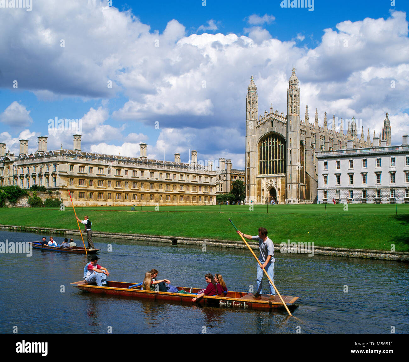 El Kings College de Cambridge Cambridge Inglaterra Foto de stock