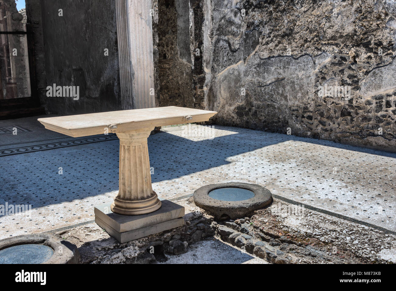 Impressionen aus Pompeji Foto de stock