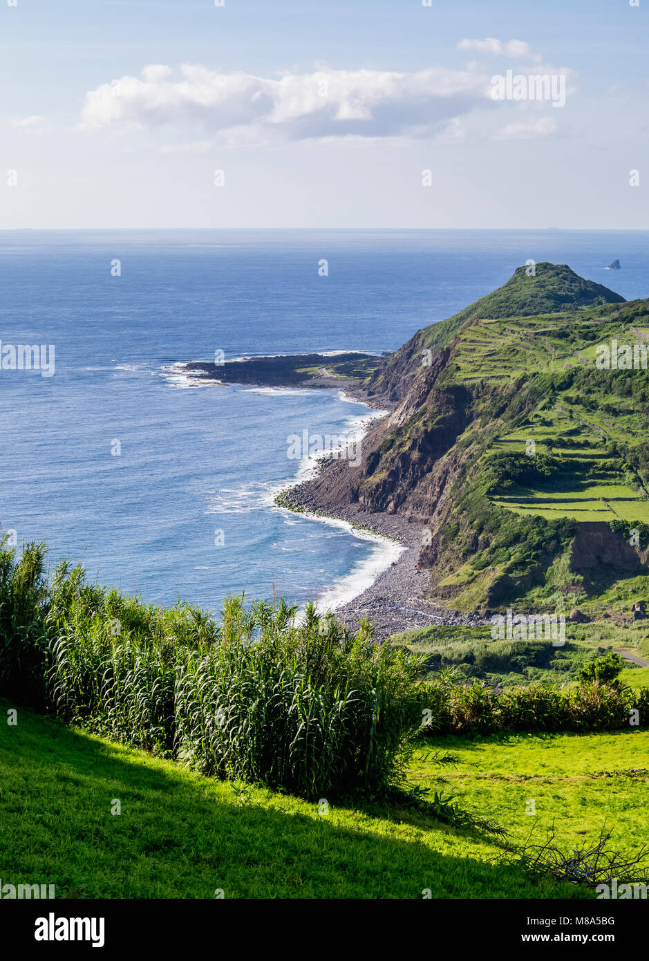 El paisaje de la isla de Flores, Azores, Portugal Fotografía de stock -  Alamy